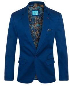 Sapphire Cotton-Stretch Fashion Blazer 9010 BAKLLIN-7869