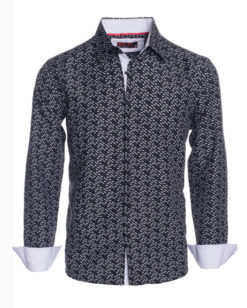 MR21- Black Long Sleeve Shirt (1564) BAKLLIN-7973