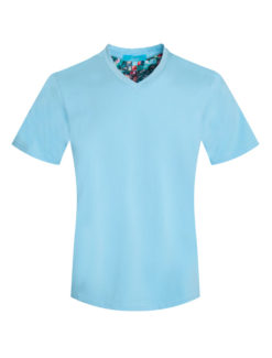 Sky V-Neck Everyday Tee 1020 BAKLLIN-8025