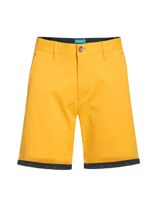 Men's Chino Shorts, Canary 5100 BAKLLIN-8055