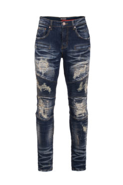 LA Blue Moto Jeans (7550) BAKLLIN-8087