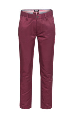 Men's skinny Premium  Pants Burgundy 6200 BAKLLIN-8081