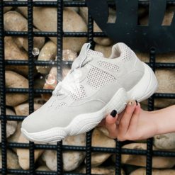 Women Casual Sport Shoes Fashion Fly Weave Air Mesh Running Shoes Woman Sneakers Black White Nonslip Footwear Breathable Jogging HFGN-2021-0420158