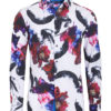 Red Stretch Floral Shirt (4805) BAKLLIN-7932