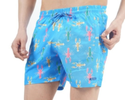 Multicolor Lobster  Swim Trunk Shorts (T5000S) BAKLLIN-8046