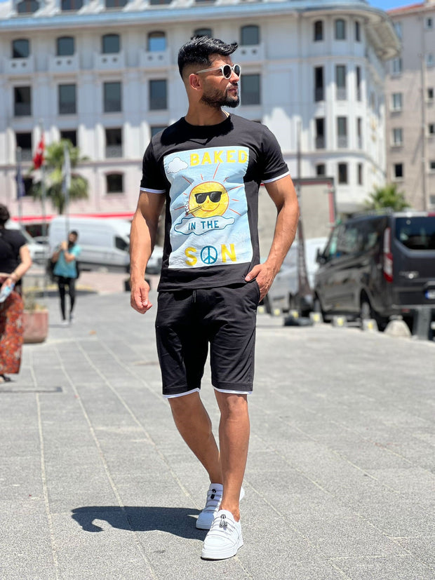 Baked in the Son Black Summer Set T22314 BAKLLIN-7995
