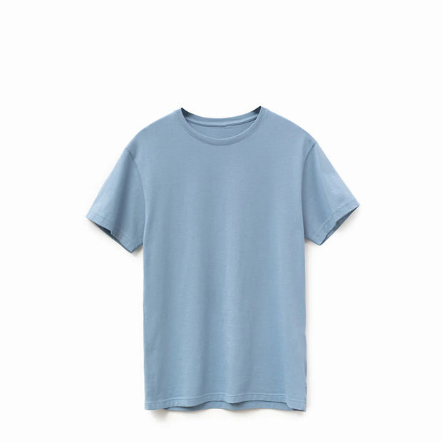 Supima Cotton Tee, Dusk Blue 1026 BAKLLIN-7894