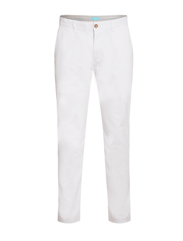 Men's Chinos Cotton Stretch Snow 6100 BAKLLIN-8076