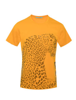Crystal Leopard Mustard  Men Tee (1045) BAKLLIN-7986