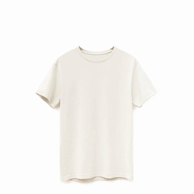 Supima Cotton Tee, Natural 1026 BAKLLIN-7891