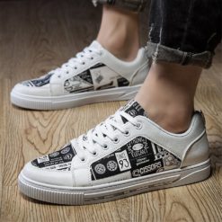 Men Casual Skateboarding Shoes Low Top Sneakers Sports Shoes Men Outdoor Street Breathable Walking Shoes Cheap Chaussure Homme HFGN-2021-0420174
