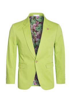 Men's  Cotton-Stretch Fashion Blazer Apple green (1720) BAKLLIN-7864