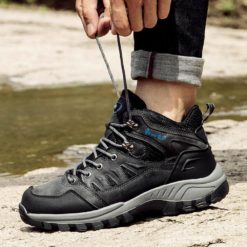 2026 Men Shoes Outdoor Sports Tactical Male Boots Hiking Mountain Shoes Camping Climbing Waterproof Zapatillas Deportivas Hombre HFGN-2021-0420168