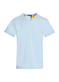 Sky VNeck Everyday Tee 1020 BAKLLIN-8020