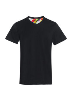 V Neck Everyday Tee Black 1020 BAKLLIN-8015