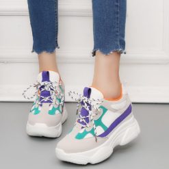 Basket Femme 2026 Platform Sneakers Women Tennis Shoes Mesh Breathable Casual Ladies Shoes Fashion Sport Trainers Tenis Feminino HFGN-2021-0420191