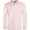 Pink Solid Cotton-Stretch L/S Shirt (4020) BAKLLIN-7912