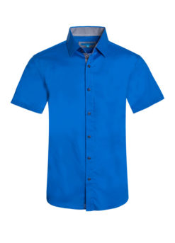 Solid Royal Cotton Shirt 3020 BAKLLIN-7908