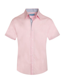 Solid Pink  Cotton Shirt 3020 BAKLLIN-7905