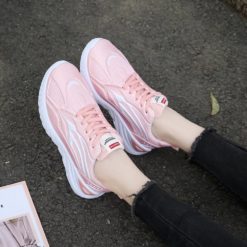 2026 Fashion Pink Sneakers Women Tennis Shoes Cheap Sport Shoes Women Breathable Ladies Trainers Zapatillas Mujer Tenis Feminino HFGN-2021-0420192